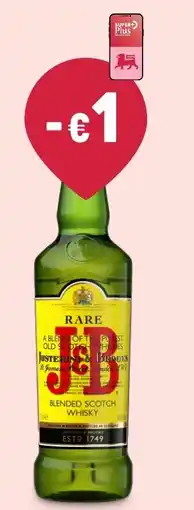 Delhaize J&D Blended Scotch Whisky aanbieding
