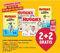 Delhaize Luierbroekjes of zwembroekjes aanbieding