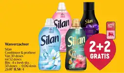 Delhaize Wasverzachter Silan aanbieding