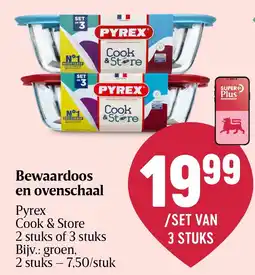Delhaize Bewaardoos en ovenschaal aanbieding