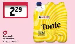 Delhaize Bruisende drank tonic aanbieding