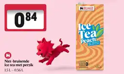 Delhaize Ice tea peach aanbieding