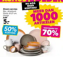 Xenos Divers servies aanbieding