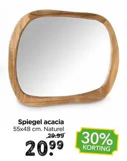 Xenos Spiegel acacia aanbieding