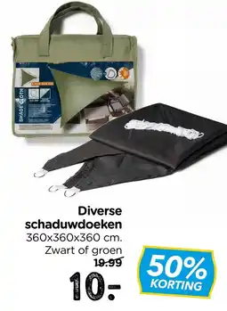 Xenos Diverse schaduwdoeken aanbieding