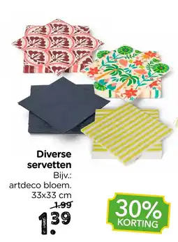 Xenos Diverse servetten aanbieding