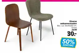 Xenos Diverse eetkamerstoelen aanbieding