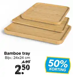Xenos Bamboe tray aanbieding