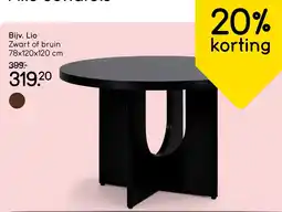 Leen Bakker Tafel aanbieding