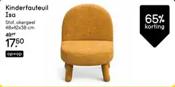 Leen Bakker Kinderfauteuil Isa aanbieding