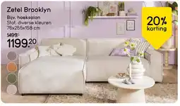 Leen Bakker Zetel brooklyn aanbieding