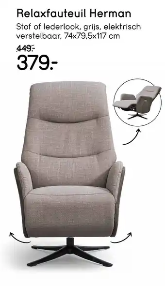 Relaxfauteuil Herman
