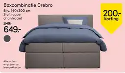 Leen Bakker Boxcombinatie Orebro aanbieding