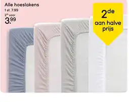 Leen Bakker Hoeslakens aanbieding