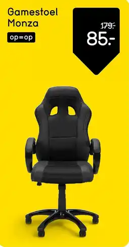 Leen Bakker Gamestoel Monza aanbieding