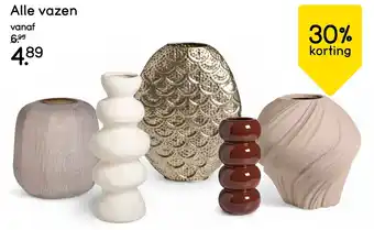 Leen Bakker Alle vazen aanbieding