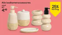 Leen Bakker Alle badkameraccessoires aanbieding