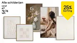Leen Bakker Alle schilderijen aanbieding