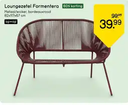 Leen Bakker Loungezetel Formentera aanbieding