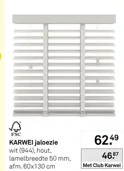 Karwei Karwei jaloezie aanbieding