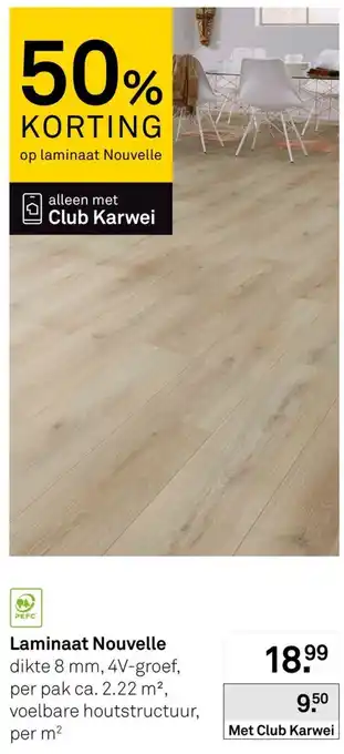 Karwei Laminaat Nouvelle aanbieding