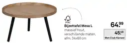 Karwei Bijzettafel Mesa L aanbieding