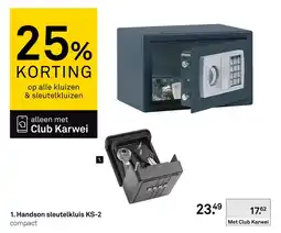 Karwei Handson sleutelkluis KS-2 compact aanbieding