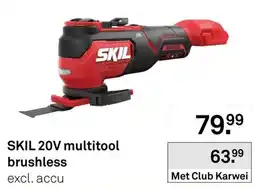 Karwei skil 20v multitool brushless aanbieding