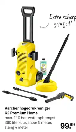 Karwei Kärcher hogedrukreiniger K2 Premium Home aanbieding