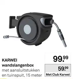 Karwei karwei wandslangenbox aanbieding