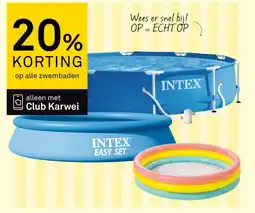 Karwei Intex zwembaden aanbieding