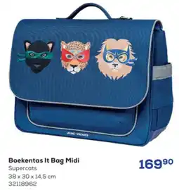 Supra Bazar Boekentas It Bag Midi Supercats aanbieding