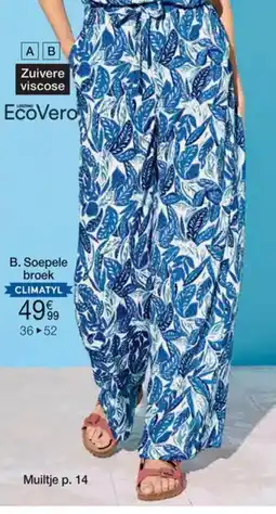 Damart Soepele broek aanbieding