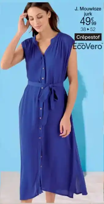 Mouwloze jurk