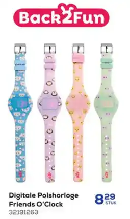 Supra Bazar Digitale Polshorloge Friends O'Clock aanbieding