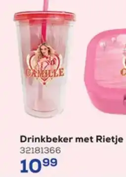 Supra Bazar Drinkbeker met Rietje aanbieding