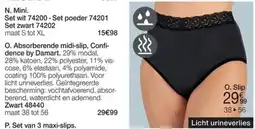 Damart Absorberende midi-slip aanbieding