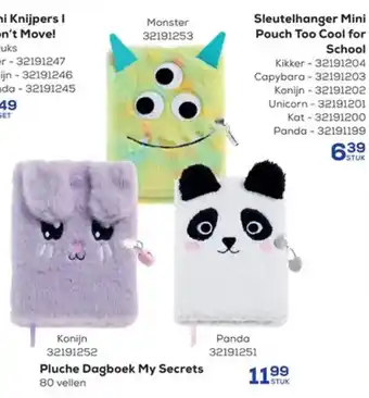 Pluche Dagboek My Secrets