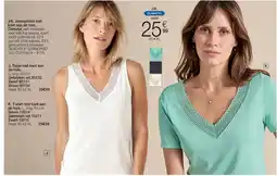 Damart Jerseytricot met Kant aan de hals, Climatryl aanbieding