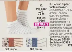 Damart Fantasiesokken aanbieding