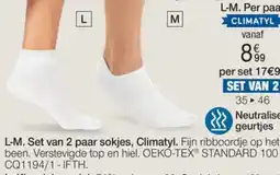 Damart Set van 2 paar Sokjes, Climatyl aanbieding