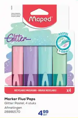 Supra Bazar Marker fluo'peps aanbieding