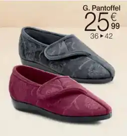 Damart G. Pantoffel aanbieding