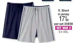 Damart V. Short in jersey aanbieding