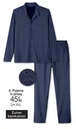 Damart Pyjama in jersey aanbieding