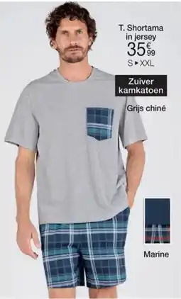 Damart T. Shortama in jersey aanbieding