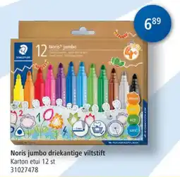 Supra Bazar Noris jumbo driekantige viltstift aanbieding