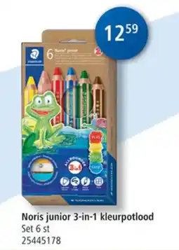 Supra Bazar Noris junior 3-in-1 kleurpotlood aanbieding