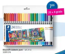 Supra Bazar Kleurstift dubbele punt aanbieding