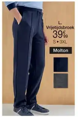 Damart Vrijetijdsbroek Molton aanbieding